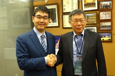 柯文哲訪日　眾議員最關心的還是「2020要不要選總統」