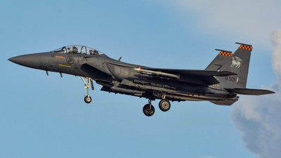 酷航接「炸彈恐嚇」！宿霧飛新加坡途中　2架F-15戰機急升空護航