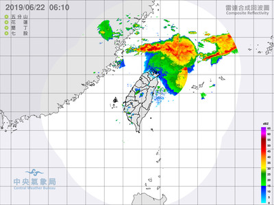 「蕈菇鋒面」叩關東北角！台北體感41°C　明變天全台有雨