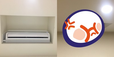 奇葩!冷氣卡凹洞「被熱醒」 水電師傅搖頭 ... 釣出苦主:睡覺滿臉都是水