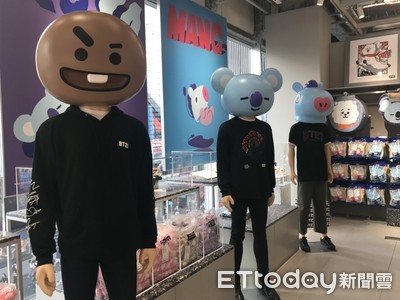 東京直擊／BT21親筆創作手稿　只有LINE FRIENDS原宿旗艦店看得到