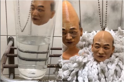影／網諷韓國瑜「自製人頭塞子」　0止漏功能萬人傻眼：這麼沒用