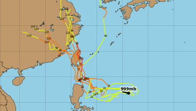 準颱風丹娜絲「恐成穿心颱」最快今晚海警、不排除陸警　周四五全台風雨