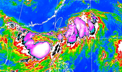 比丹娜絲水氣更多！低壓今晚起影響3地區防豪大雨　9張圖看各地風雨時程