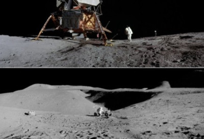 登月50年／NASA釋出「太空人登月」還原高清照　死寂感衝出畫面！