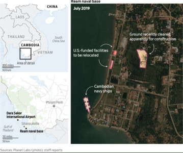 解放軍柬埔寨建立海軍基地「使用期限30年」　美軍印太司令部證實