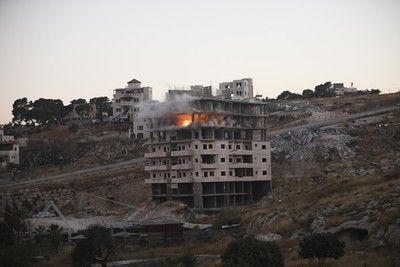 太靠近邊界！以色列軍隊炸爛巴勒斯坦8民宅　17人流落街頭