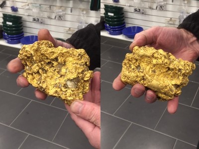 男子挖出2kg黃金！和手掌一樣大「價值350萬」　據傳這裡還有226噸　