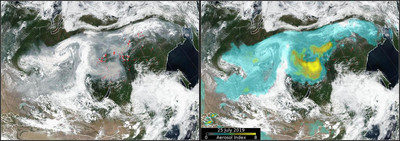 地表最大火災！北極圈超過100場野火狂燒　從太空都能看見