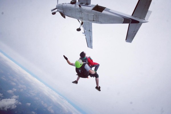 ▲29歲的最後一天挑戰Skydiving。（圖／Ryan Jhang）