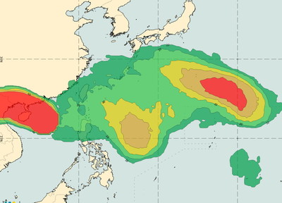 今午後防大雨！　下周雙颱風可能接力生成「8號范斯高、9號利奇馬」