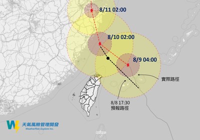 雙眼強颱利奇馬「螺旋雨帶」襲10縣市　彭啟明：最快今晚脫離暴風圈