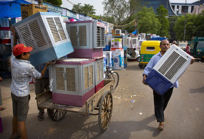 一開降10℃？印度超狂「稻草冷氣」　售價千元…原理曝光了