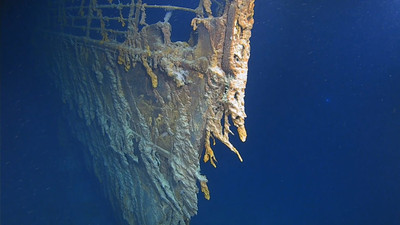 鐵達尼號殘骸細菌吞食　最新影像「船長浴缸已不見」