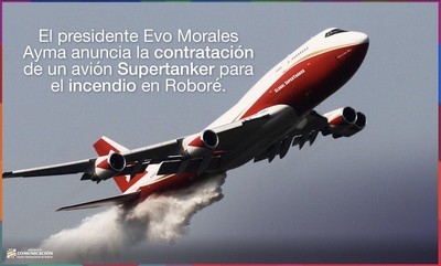 影／世界最強消防機來了！747超級滅火機　急飛玻國救「亞馬遜雨林大火」