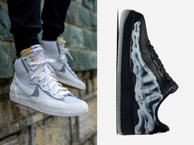 10月聯名鞋款不能少！Sacai、Off-White共同出擊，AF1萬聖節驚嚇登場