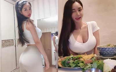 韓巨乳網紅濺濕「平淡無奇」業配文　竟讓網集體暴動狂吼：手放下