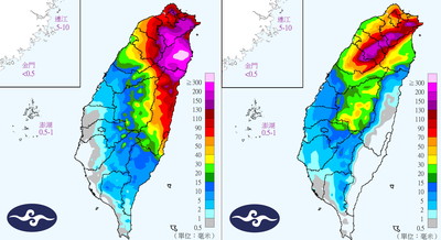 大豪雨特報來了！米塔暴風圈估近午觸陸　北部越晚風雨越大影響時間恐拉長