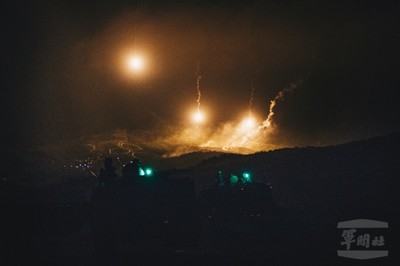 蘭指部夜間實彈射擊　戰場實戰增進野戰經驗