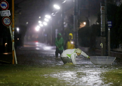 土石流淹沒群馬縣民宅　哈吉貝颱風累計「2死78受傷6失蹤」