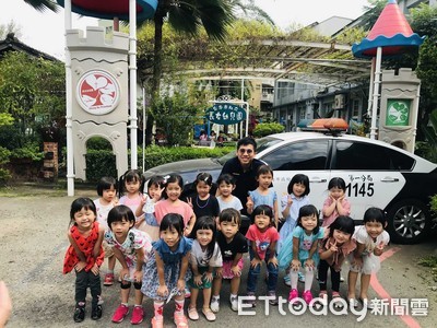 婦幼保護向下扎根 南警一分局至幼兒園和孩童互動式宣導