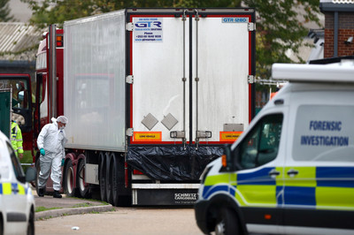 英國警公布貨櫃凍屍案39人姓名　「全是越南人」已接洽遺體遣返事宜