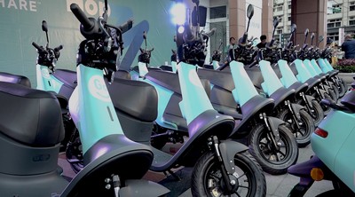 GoShare共享電動機車進軍台北！　綠牌車Gogoro VIVA加入車隊