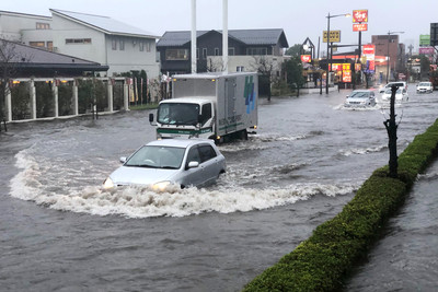 千葉半天狂炸「1個月雨量」！日關東低氣壓降水破紀錄　已知4死2失蹤