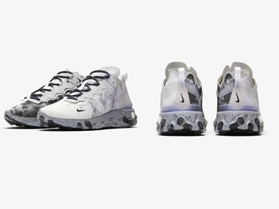 陰陽設計＋大理石鞋面！Nike最新React Element 55聯名款今天開賣