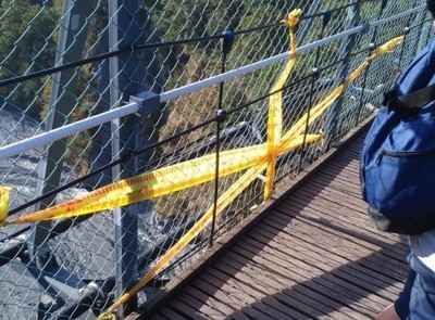 2歲童墜奧萬大吊橋身亡　林務局納悶：大人也難跨過