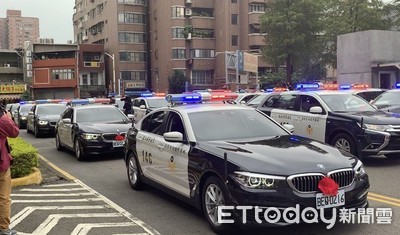 桃警斥資1720萬元新購7輛BMW警車　鄭文燦：提升值勤效能　　