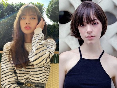 泫雅、Lisa的法式瀏海實在美　微微蓋過眉毛的凌亂感，性感毫不費力