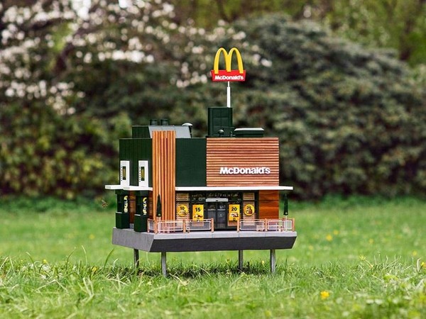 ▲麥當勞攜手設計公司Nord DDB打造「麥蜂巢McHive」。（圖／食力 foodnext提供）