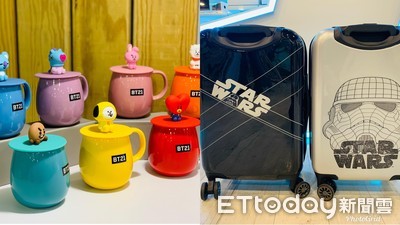 BT21迷、星戰迷快看！超商全新集點開跑　超Q立體公仔馬克杯、光劍大直傘必收