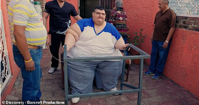 世界最胖男子！重590kg...登金氏世界紀錄　靠「縮胃、節食」甩肉330kg