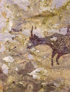 水牛遭半人半獸獵殺！　蘇拉威西島發現最早「說故事」壁畫