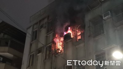 快訊／台北市天津街住宅火警　一男全身多處燒傷命危