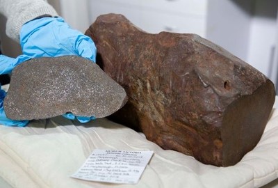 掏金男挖16kg巨石回家想發黃金財　3年切不開送鑑定「竟是46億年隕石」