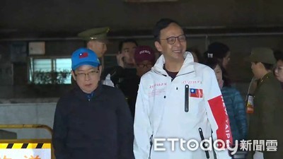 「感覺國旗少很多！」朱立倫元旦批反滲透法：為中華民國盼國民黨重返執政　