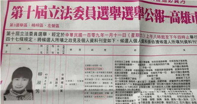 自爆「被暗殺了5次」！　超狂女候選人選舉公報　驚呆網友