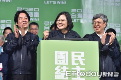 蔡英文「壓倒性勝選」連任　華盛頓郵報：香港讓台灣拒絕獨裁