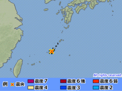 快訊／沖繩近海規模4.2、3.9地震接連襲　無海嘯警報
