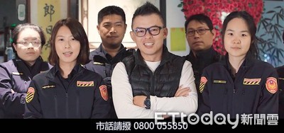 酒後找代駕！　「北市交警＋Andy老爹」宣導防酒駕