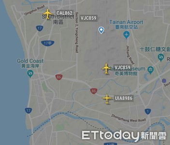 立榮班機降落台南機場　發現越捷延遲起飛　機長緊急拉起重飛