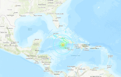 牙買加外海爆「規模7.7極淺層地震」　美國秒發海嘯警報