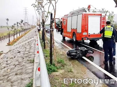 台東19歲騎士49-1縣道自摔　當場無生命跡象搶救中