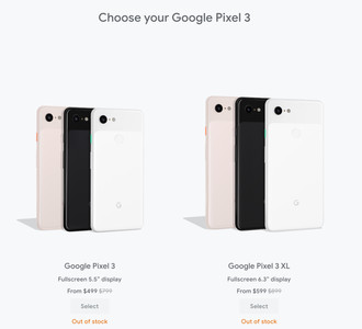 Google停售Pixel 3系列　官方建議買新機或到其他平台找庫存