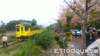 快訊／賞花來不及跑！台鐵集集線列車擦撞遊客　5歲童頭部撕裂傷