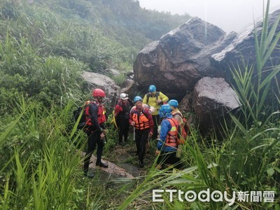 等不到另一組人！宜蘭南澳北溪4人溯溪失聯　直升機出動陸空搜救