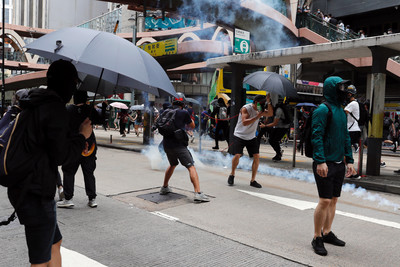 示威者暴力證港版國安法必要！　香港中聯辦：勿低估中央決心